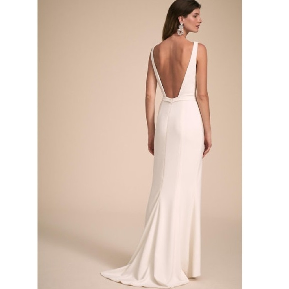 BHLDN Arley Ivory Dress - Brand New w/ Veil